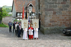 Bittprozession an Christi Himmelfahrt (Foto: Karl-Franz Thiede)